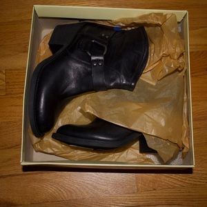 Lucky Brand Black Rider Boots